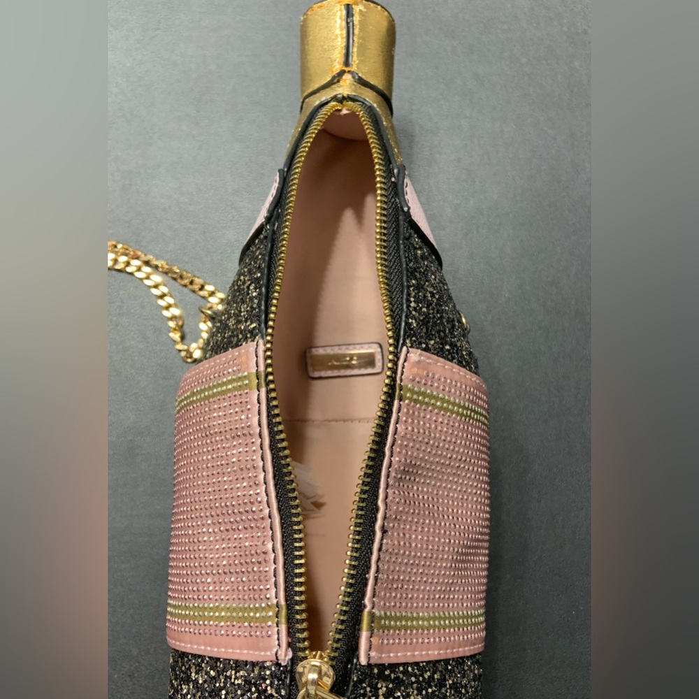 Aldo Baldromma Cheers Champagne Bottle Crossbody Bag - Picture 6 of 15